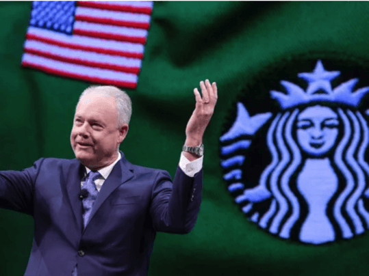 Starbucks CEO Kevin Johsnon
