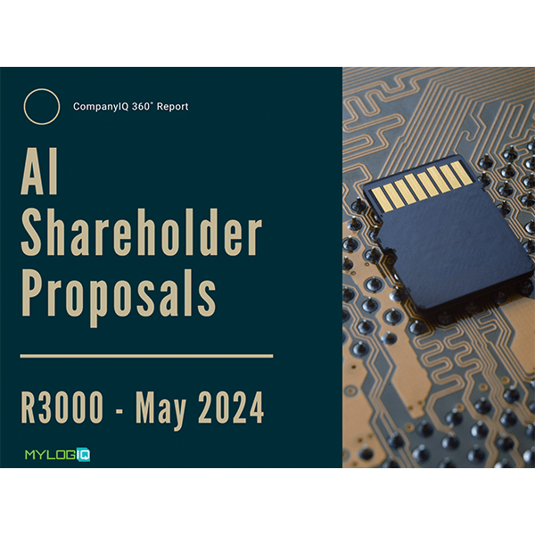 AI Shareholder Proposals in the Russell 3000